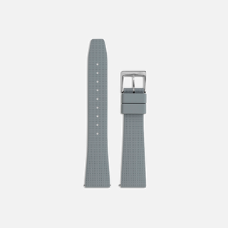 Gray Sport-style silicone strap